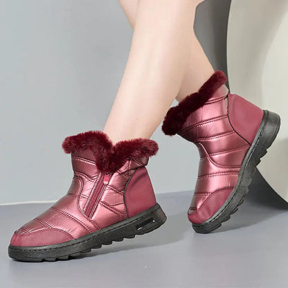 Cozy Women's Insulated Snow Boots - Warm and Fashionable