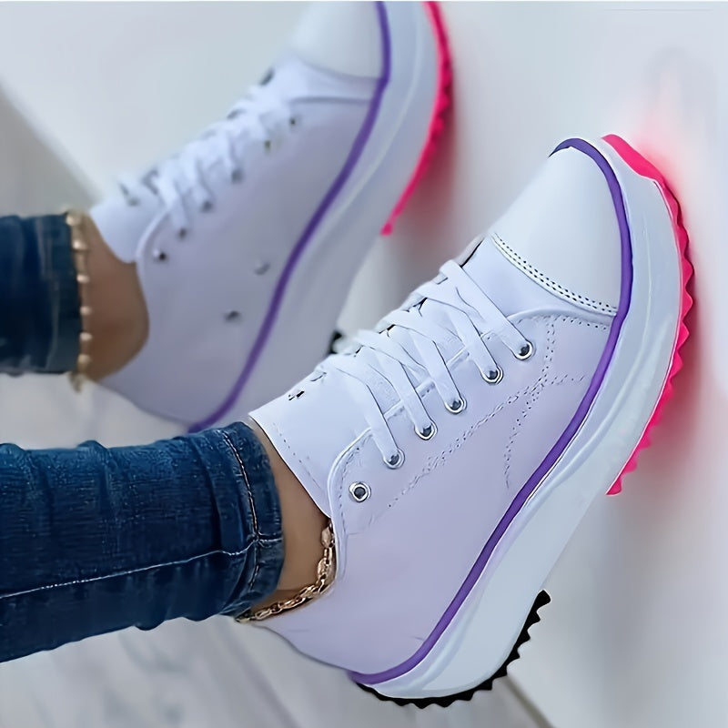 Fashionable Women's High-Top Sneakers for Daily Wear