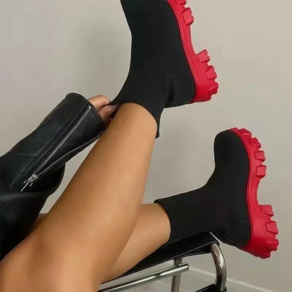 Fashionable Women's Ankle Boot Socks