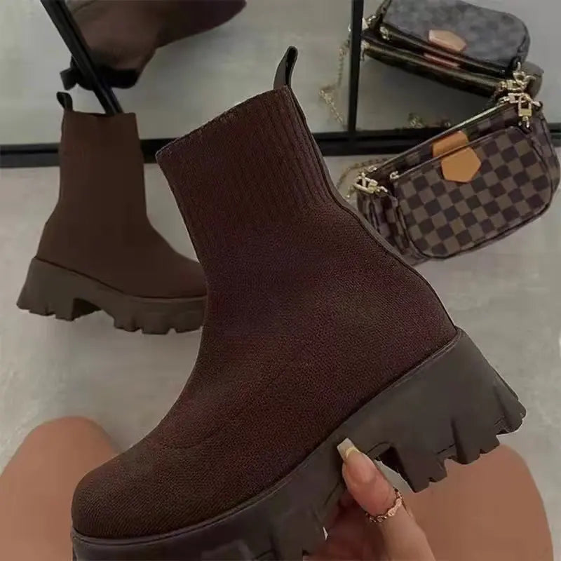 Fashionable Women's Ankle Boot Socks