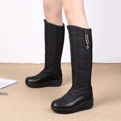 Insulated Snow Boots for Women - Warm and Cozy Footwear - Nocini