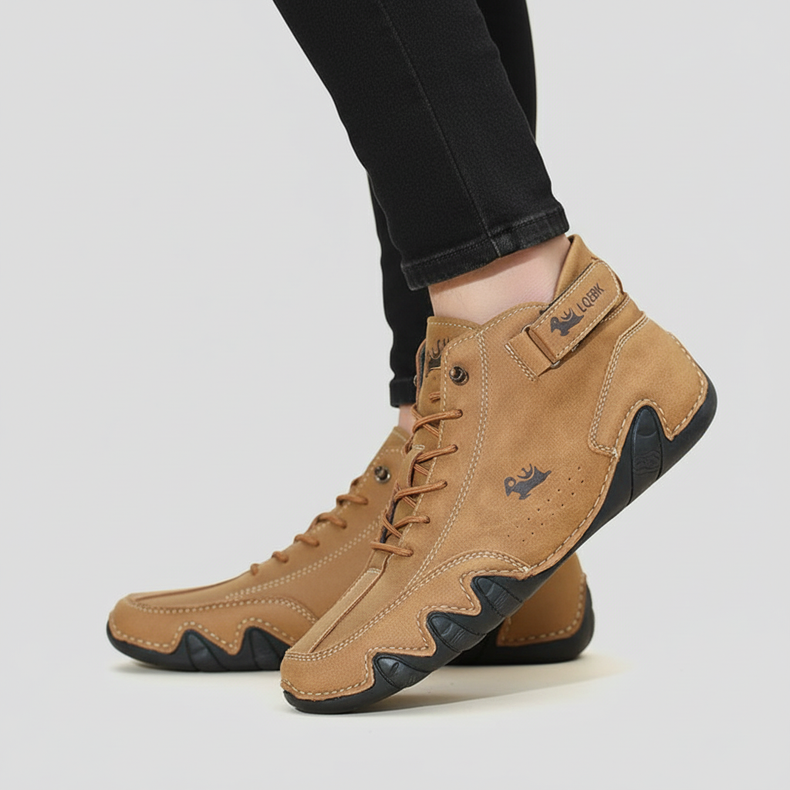 Trendy Mens Lace Up Sneakers - Olytrend