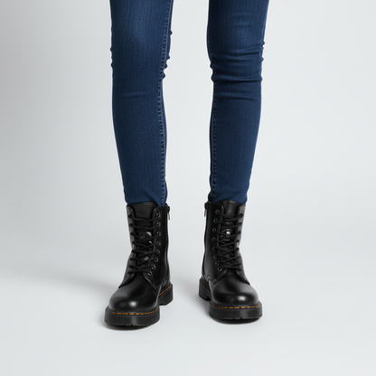 Hochwertige Lederstiefel - Julia