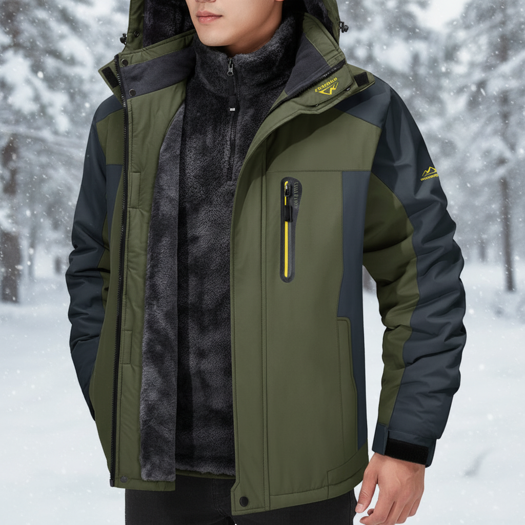 Warm Waterproof Winter Coat - Pexav