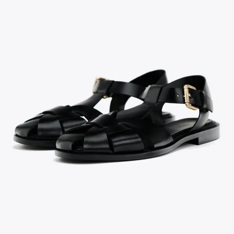 Comfortable Flat Ankle Strap Sandals for Women