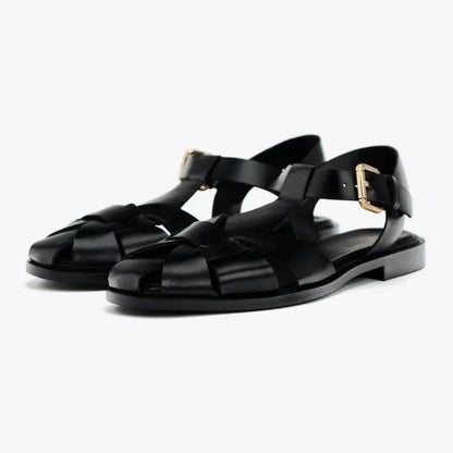 Comfortable Flat Ankle Strap Sandals for Women