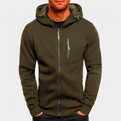 Men's Lightweight Water-Resistant Parka Jacket