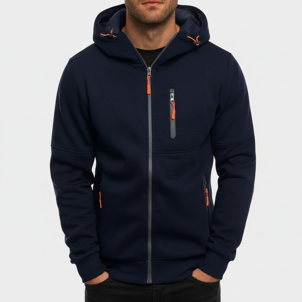 Men's Lightweight Water-Resistant Parka Jacket