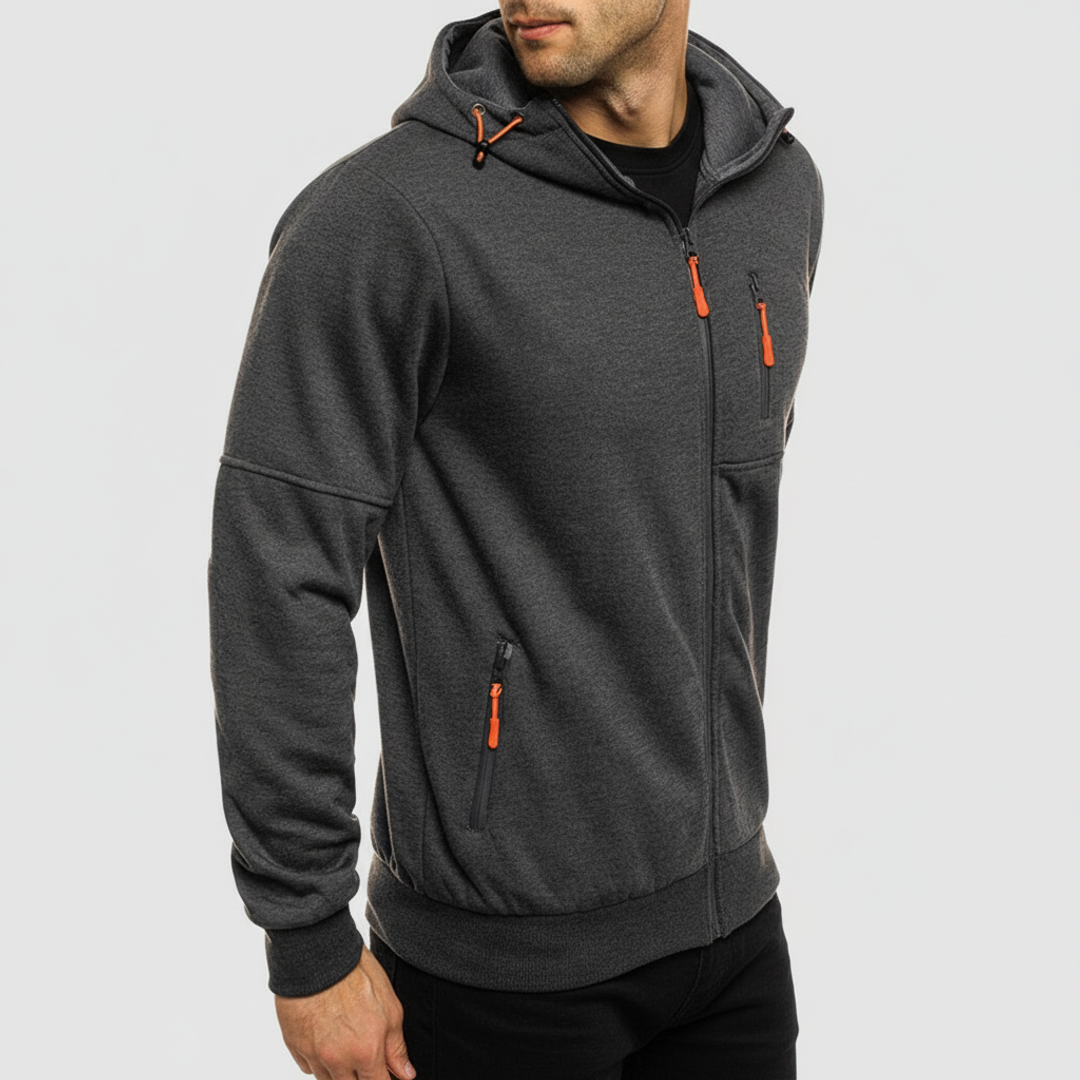Men's Lightweight Water-Resistant Parka Jacket