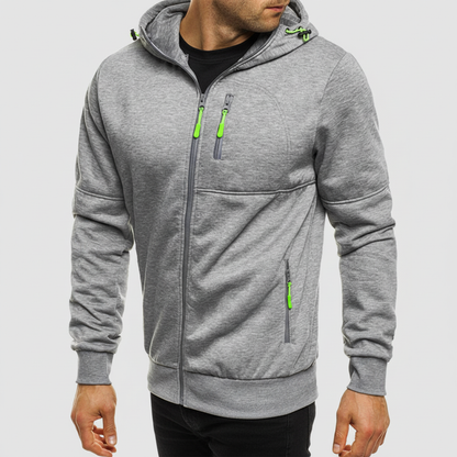 Men's Lightweight Water-Resistant Parka Jacket