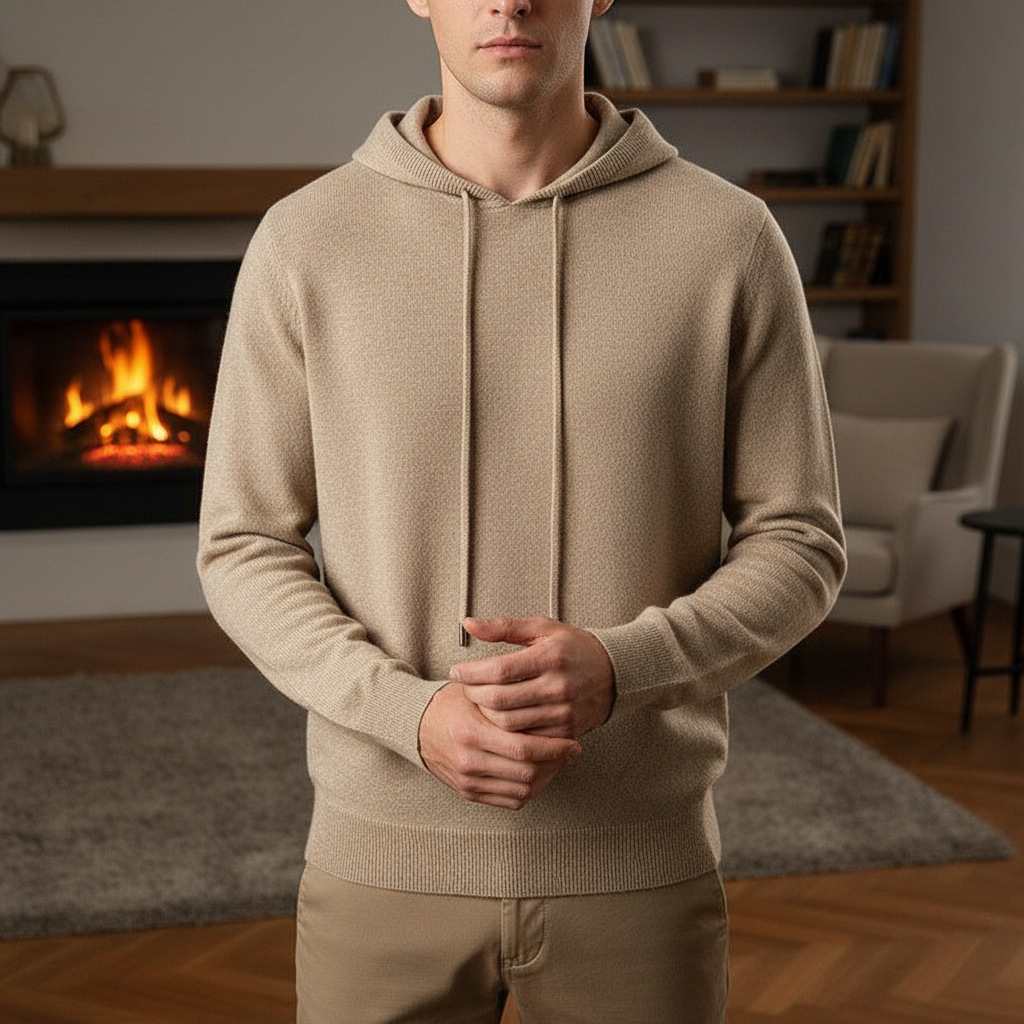 Warm Merino Wool Sweatshirt - Pexav