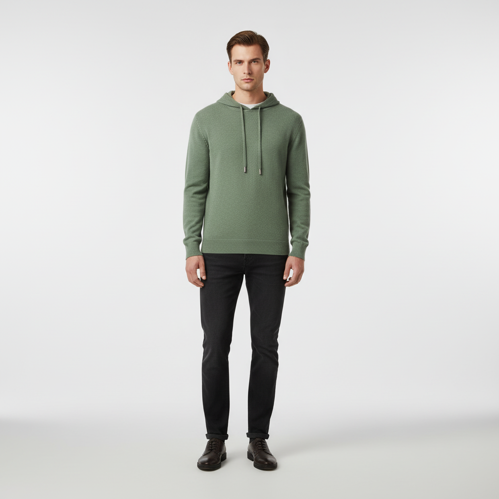 Hoodie Aus Merinowolle - Finn