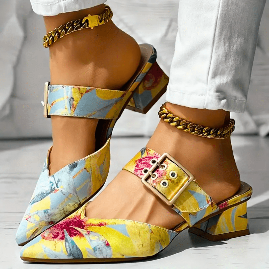 Elegant Strap High Heel Shoes