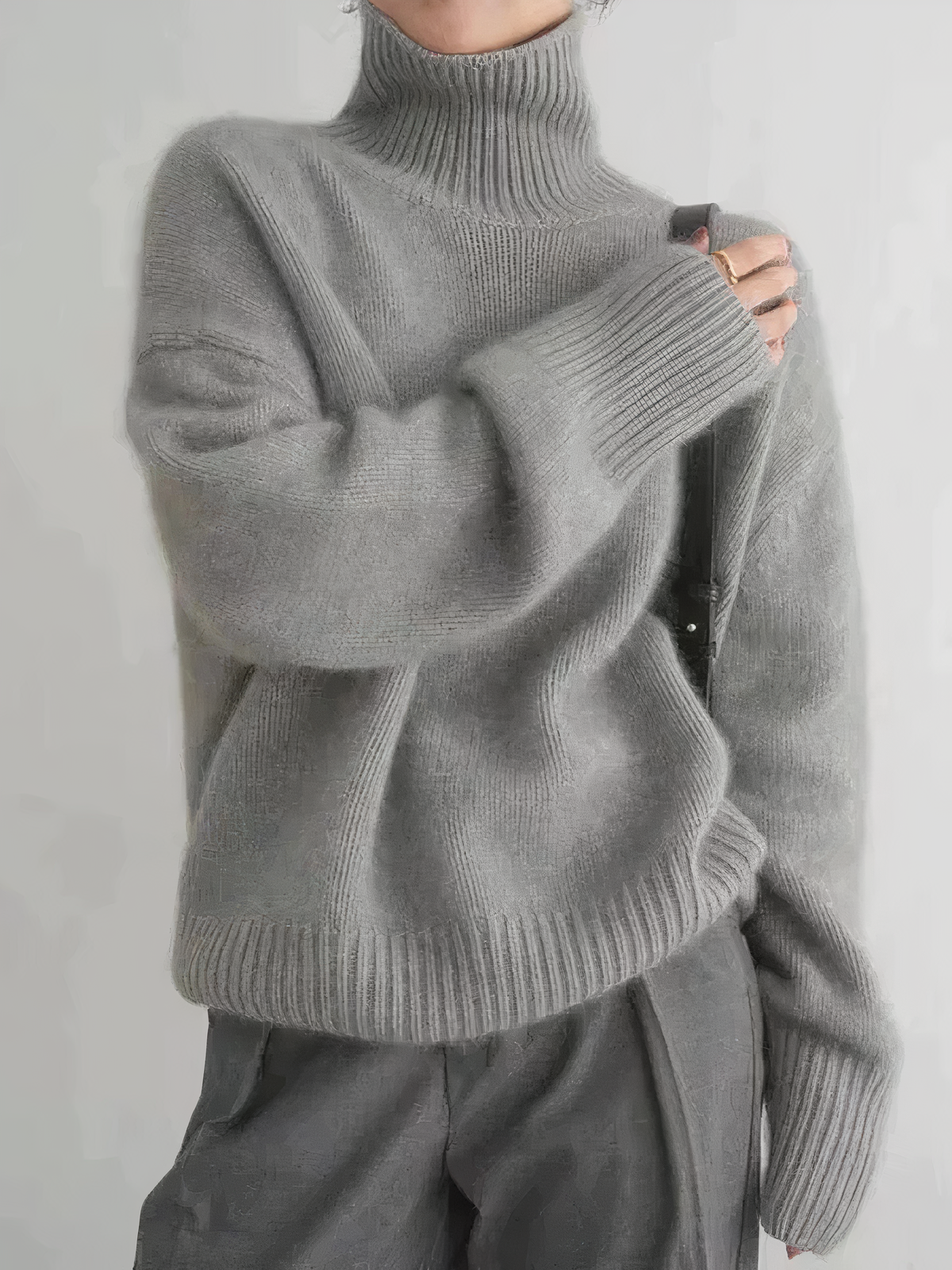 Soft Women's Crew Neck Sweater