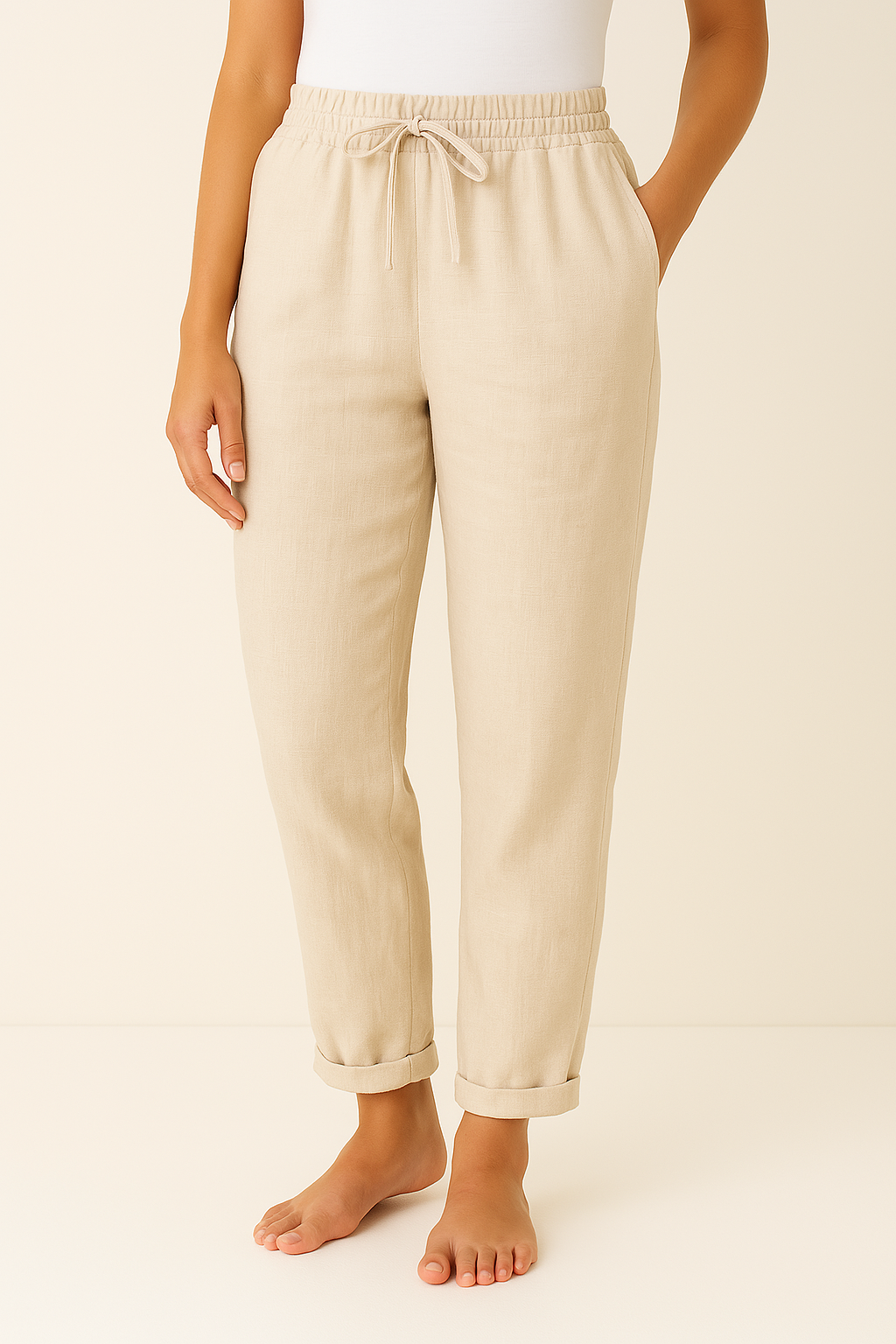 Relaxed Fit Linen Pants for Any Event