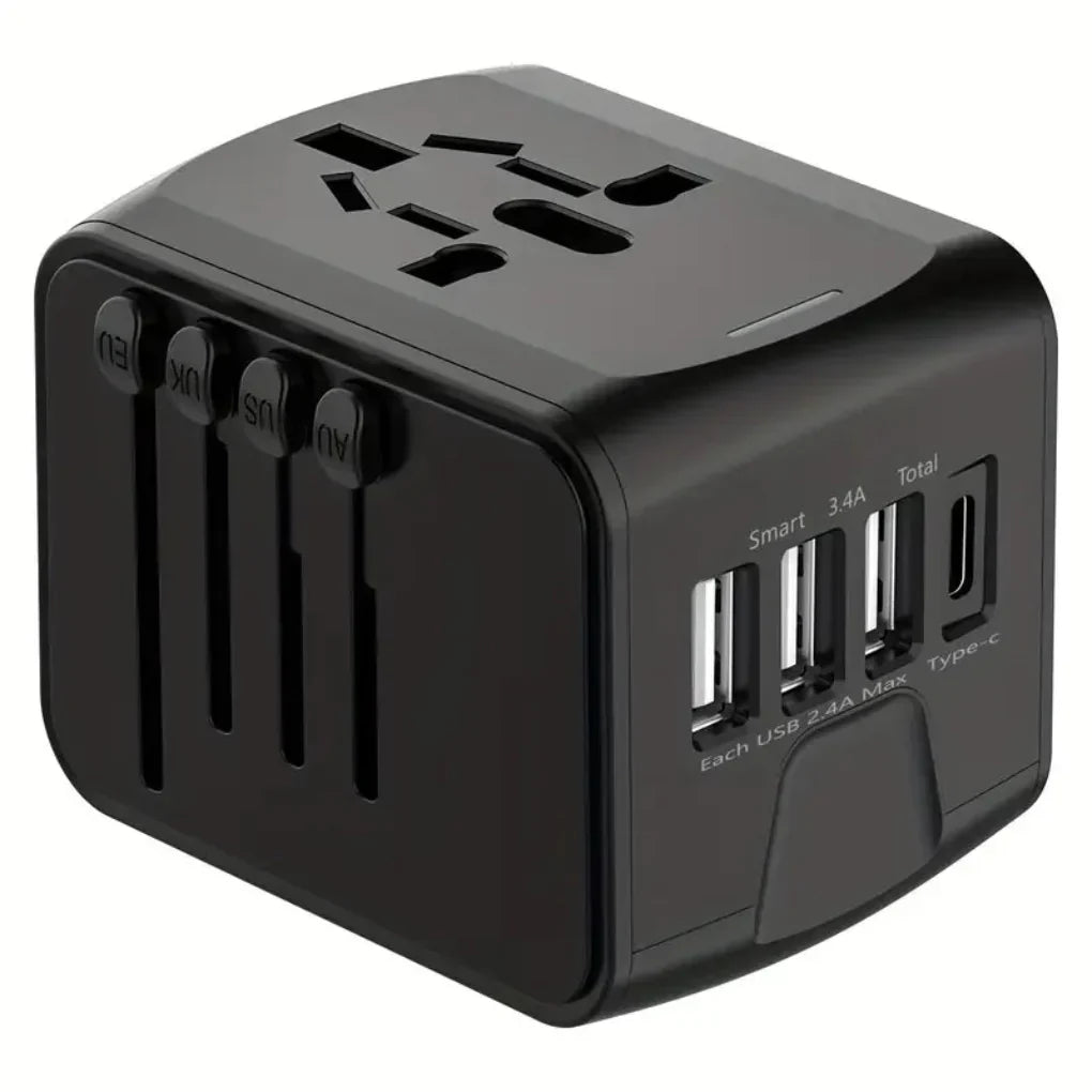 Universal Travel Adapter Fast Worldwide Charging - Olytrend