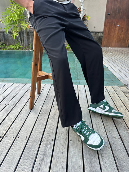 Classic Fit Wide Leg Dress Pants