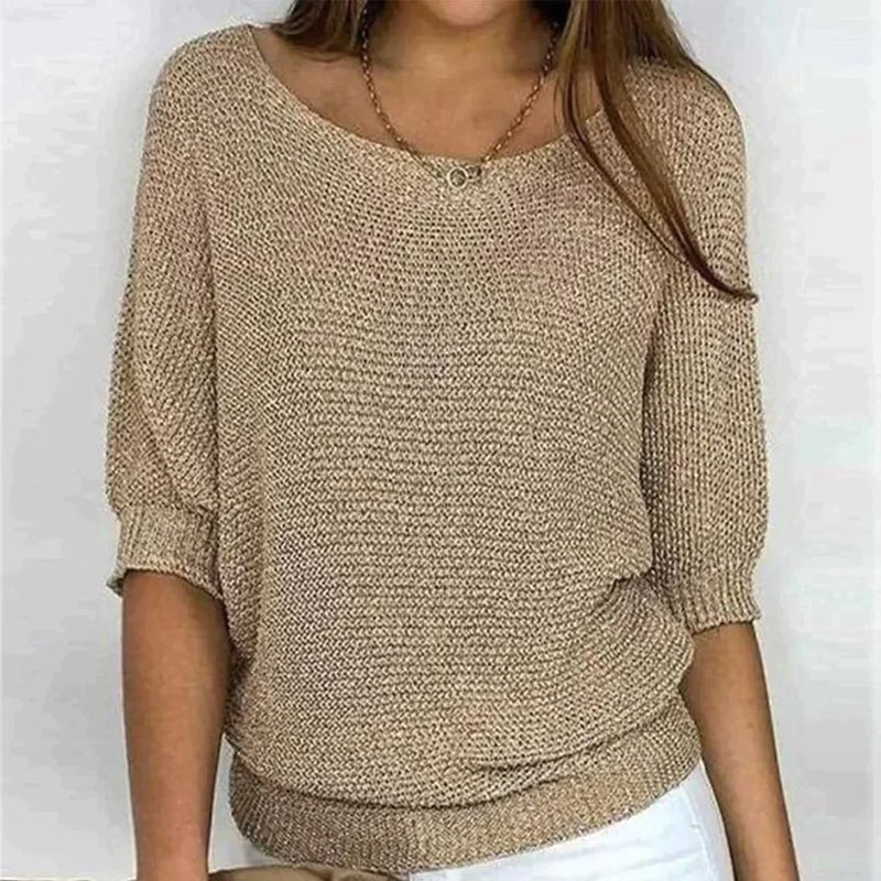 Cozy Open Knit Sweater - Nocini