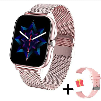 Waterproof Fitness Tracker with Bluetooth and Health Features