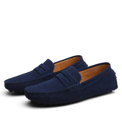 Soft Suede Slip On Loafers For Men