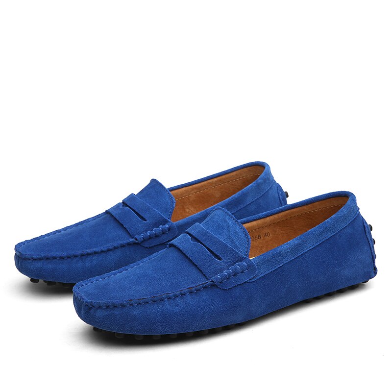 Soft Suede Slip On Loafers For Men