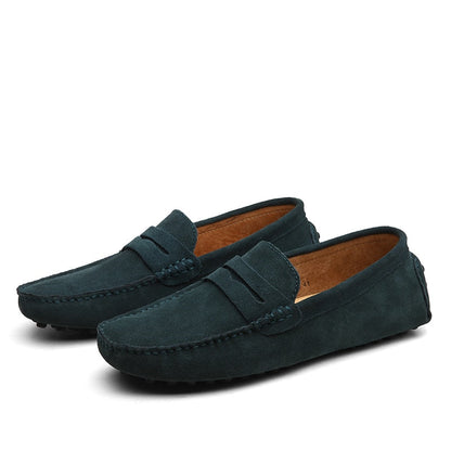 Soft Suede Slip On Loafers For Men