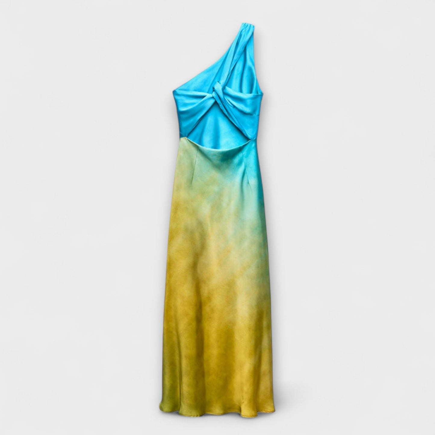 Elegant Asymmetrical Knee Length Party Dress