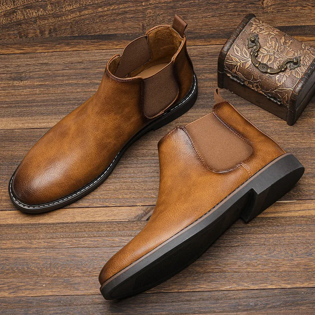 Men's Smart Ankle Boots - Stylish Everyday Shoes