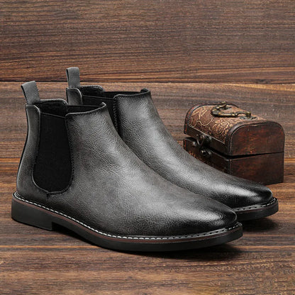 Men's Smart Ankle Boots - Stylish Everyday Shoes