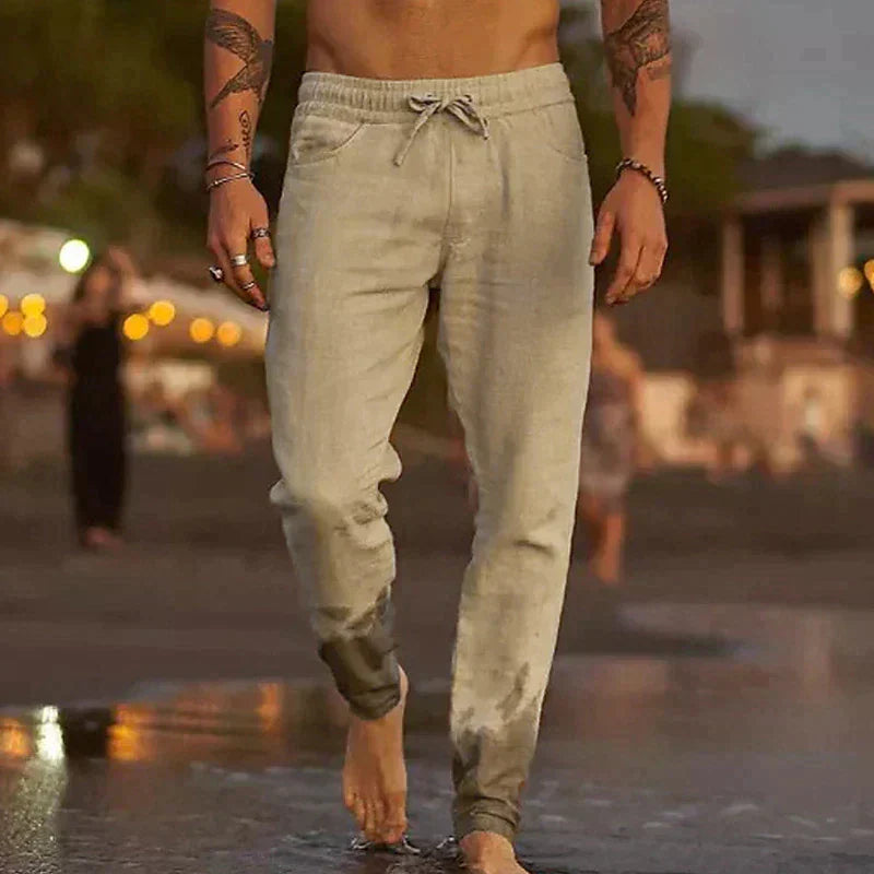 Ollie | Men's Comfortable Loose-Fit Summer Pants - Nocini