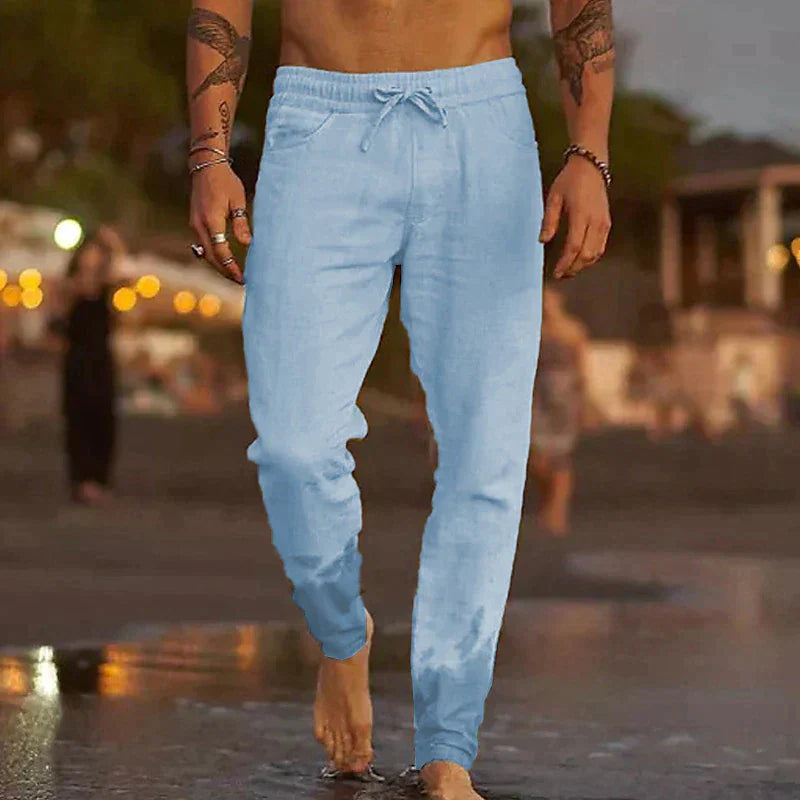 Ollie | Men's Comfortable Loose-Fit Summer Pants