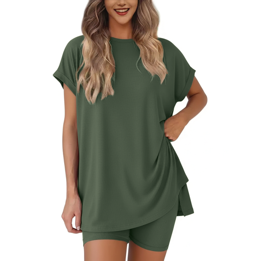 Casual Beach Two Piece Outfit