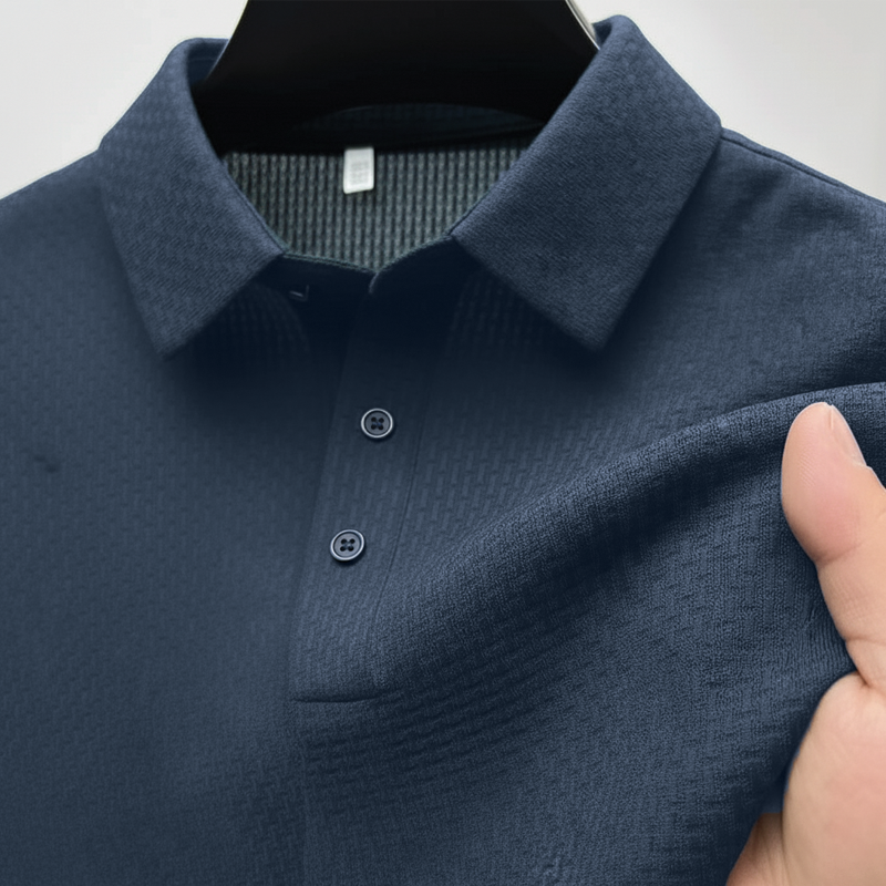Classic Crew Neck Polo Shirt - Nocini