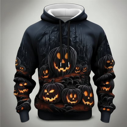 Spooky Pumpkin Halloween Sweatshirt - Nocini