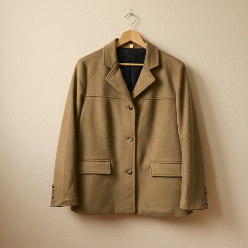 Classic Luxury Suede Jacket for Women