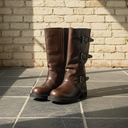 Classic High Heel Knee Boots