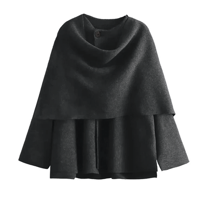 Chic One Side Button Trench Coat
