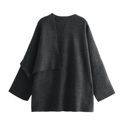Chic One Side Button Trench Coat