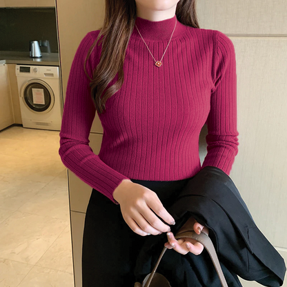Soft Crew Neck Sweater for Daily Wear