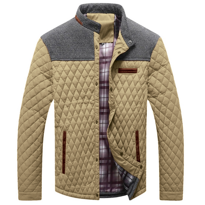 Warm Padded Mens Quilt Jacket