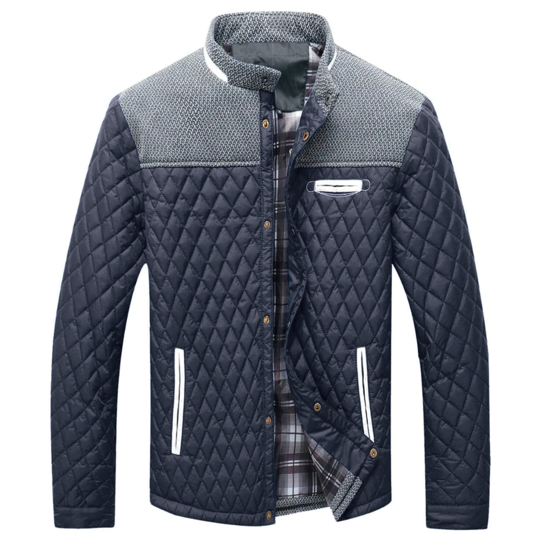 Warm Padded Mens Quilt Jacket