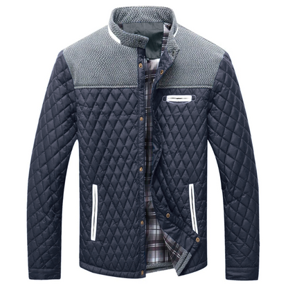 Warm Padded Mens Quilt Jacket