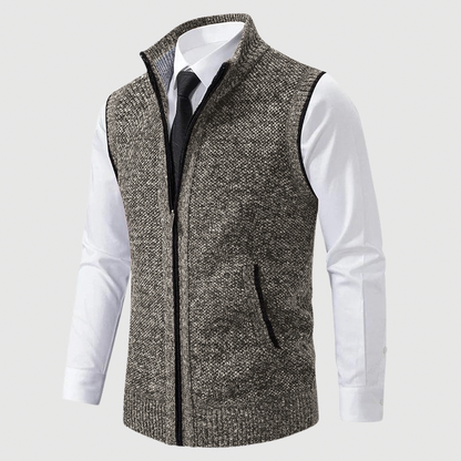 Quilted Padded Zip Vest