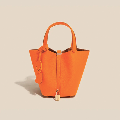 Classic Genuine Leather Handbag - Nocini