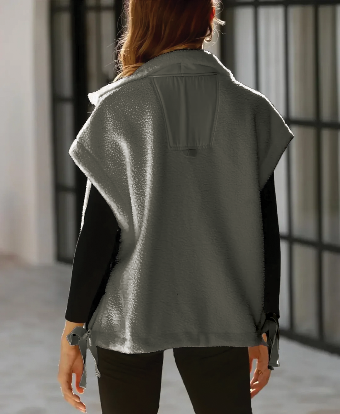 Fuzzy Fleece Lined Winter Jacket