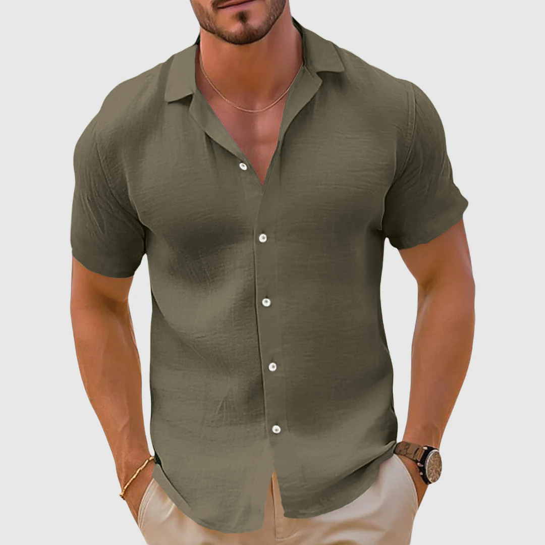 Relaxed Fit Classic Button Down Shirt