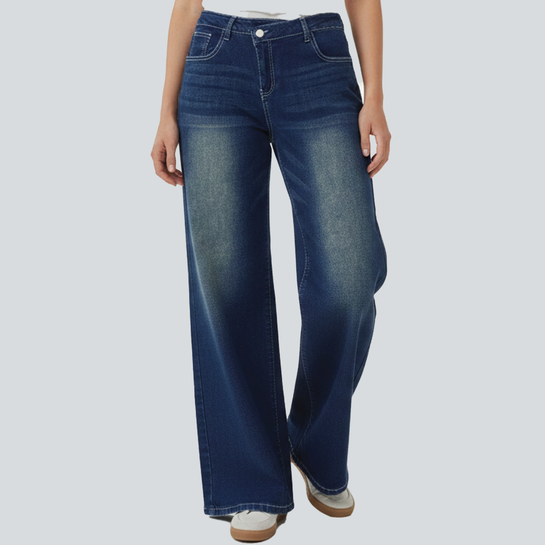Relaxed Fit Loose Women's Jeans