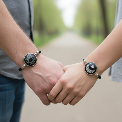 Matched Pair Cord Couples Bracelets - Nocini
