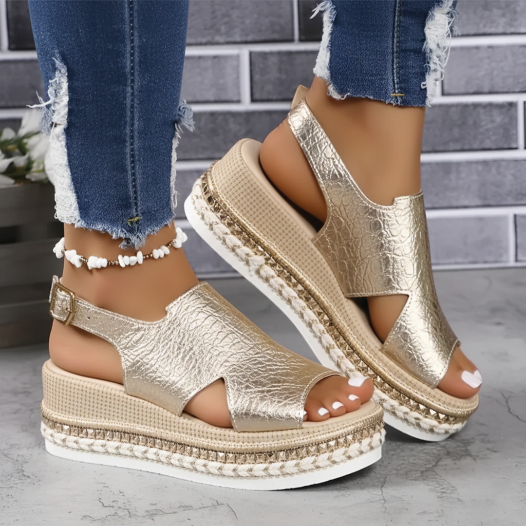 Elegant High Heel Slingback Sandals - Nocini