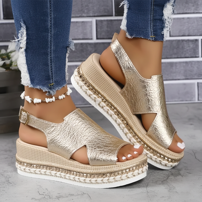 Elegant High Heel Slingback Sandals - Nocini